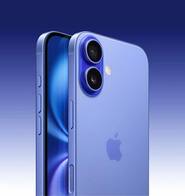 Deep blue iPhone product detail