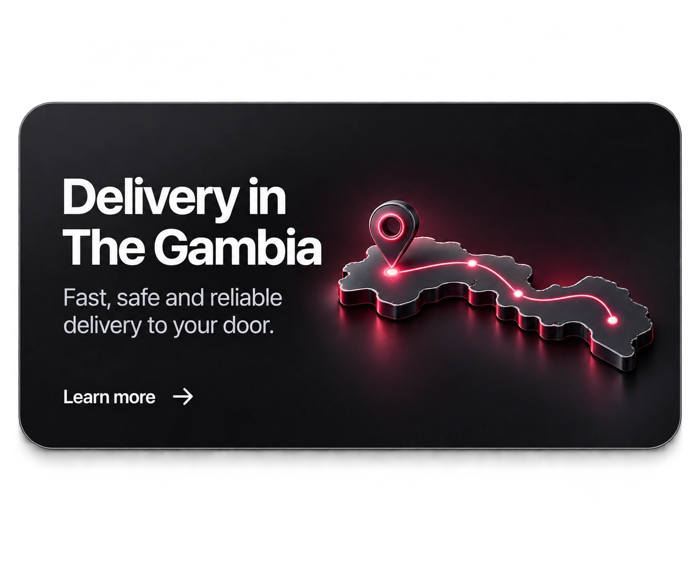 Delivery service in The Gambia